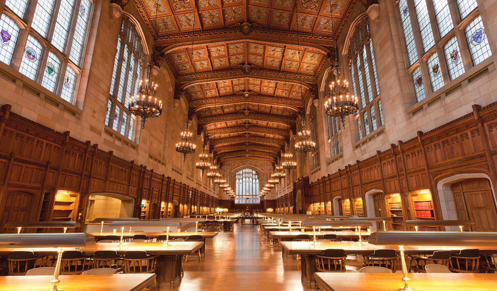 Michigan Law school library.
