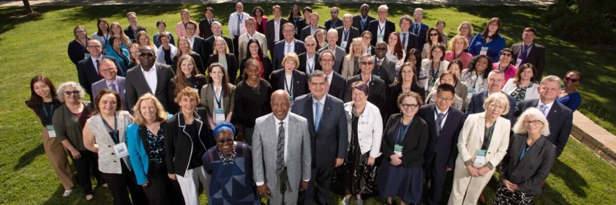 Large group of attendees at Universitas 21's Annual Network Meeting and Presidential Symposium, 2025