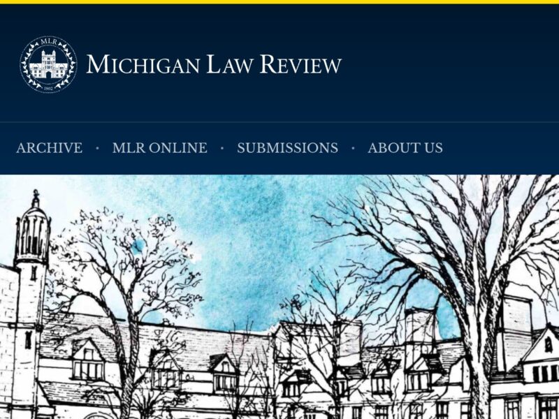 mlr website screenshot